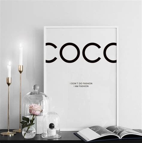 affiches de coco chanel